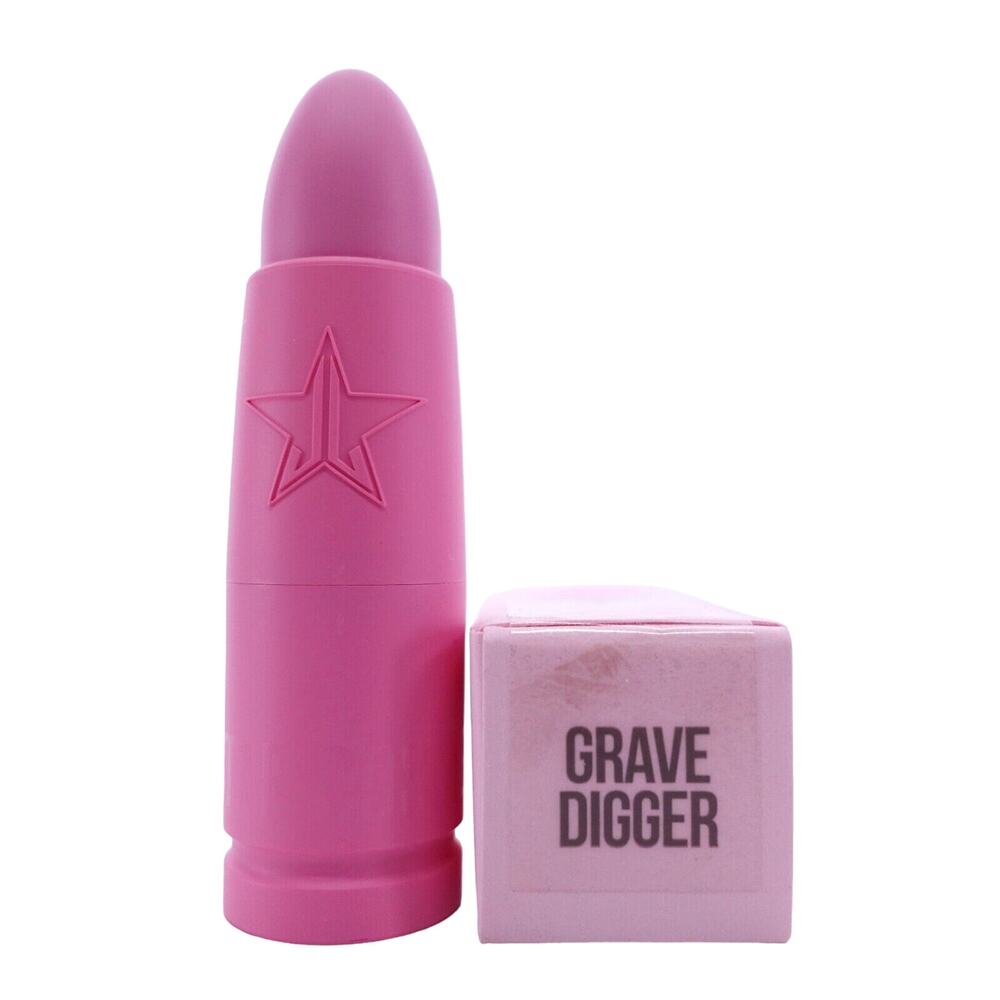 Jeffree Star Velvet Trap Lipstick Grave Digger Dirty Grey New